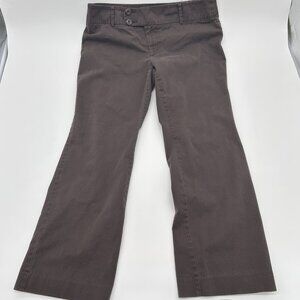 Old Navy Pants Womens 12 Brown Low Waist Stretch Bootcut Casual Career 2004